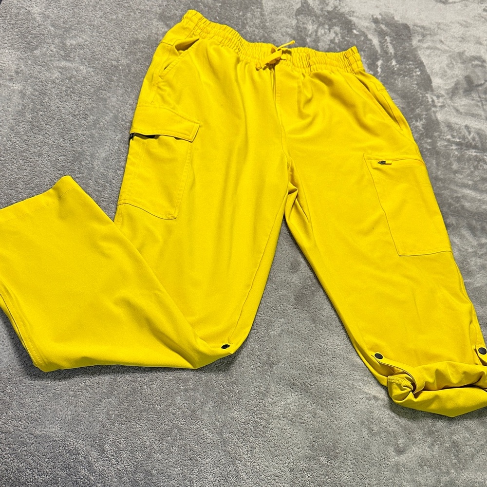 Baleaf cargo, jogging, athletic pants with pockets and adjustable leg length.